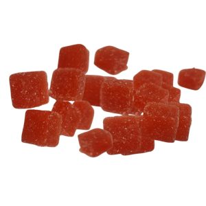 Psilocybin Tart Zing – Sour Burst Vegan Cube Gummies, 500mg