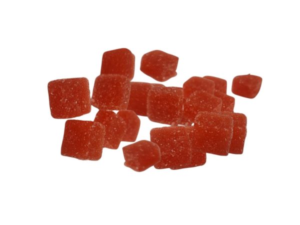 Psilocybin Tart Zing – Sour Burst Vegan Cube Gummies, 500mg