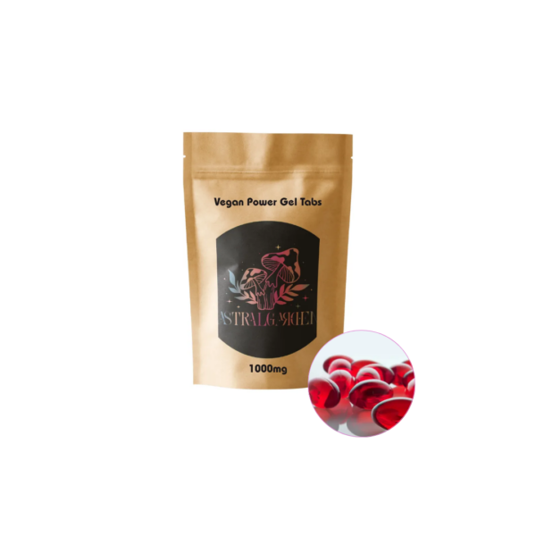 Psilocybin Vegan Power Gel Tabs - 1000mg