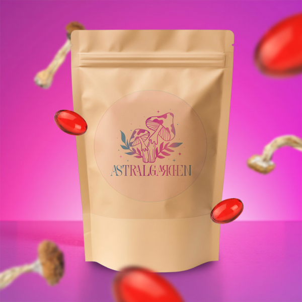 Psilocybin Vegan Power Gel Tabs - 1000mg